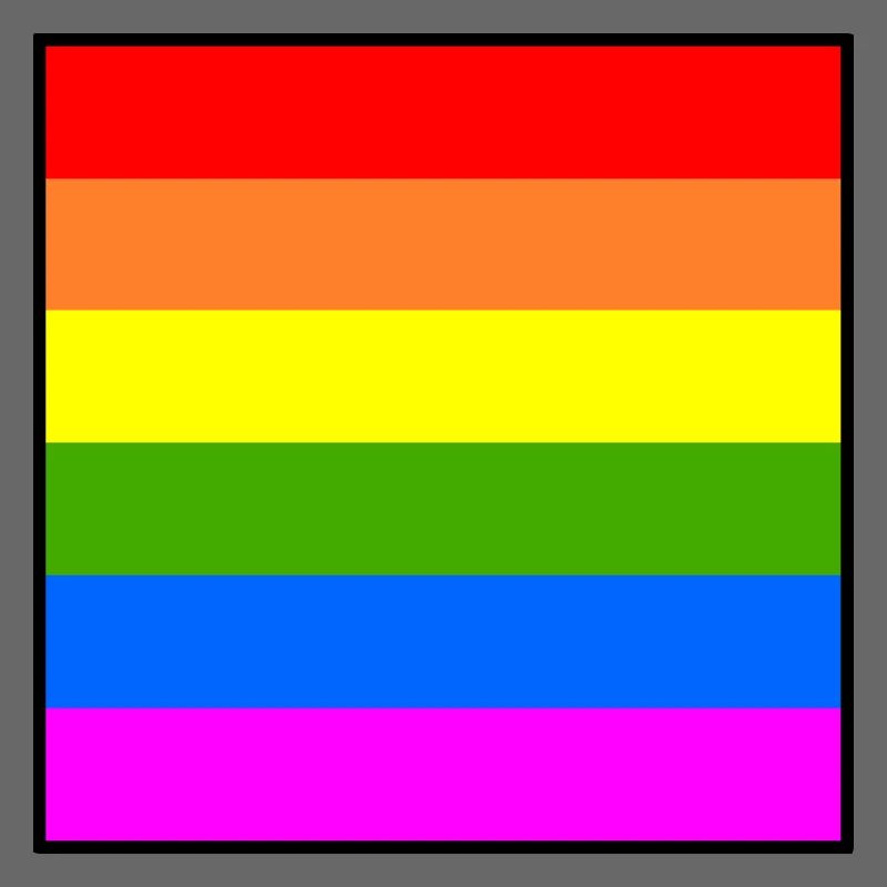 Drapeau arc-en-ciel Drapeau LGBT arc-en-ciel