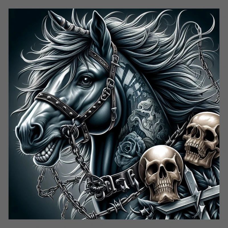 Schweres Pferd