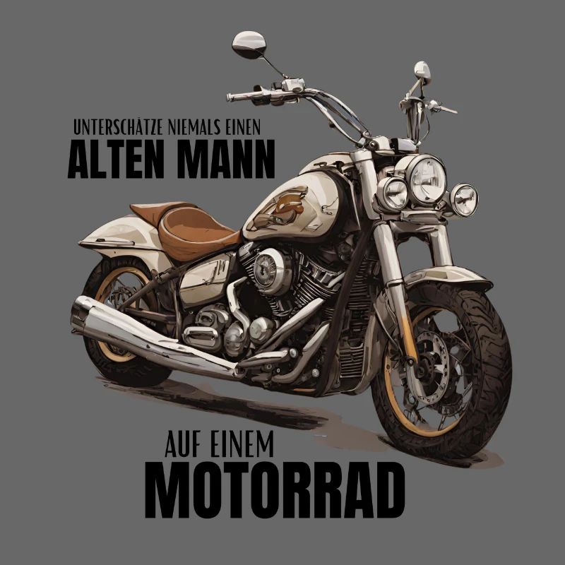 Motorcycle - never underestimate an old man
