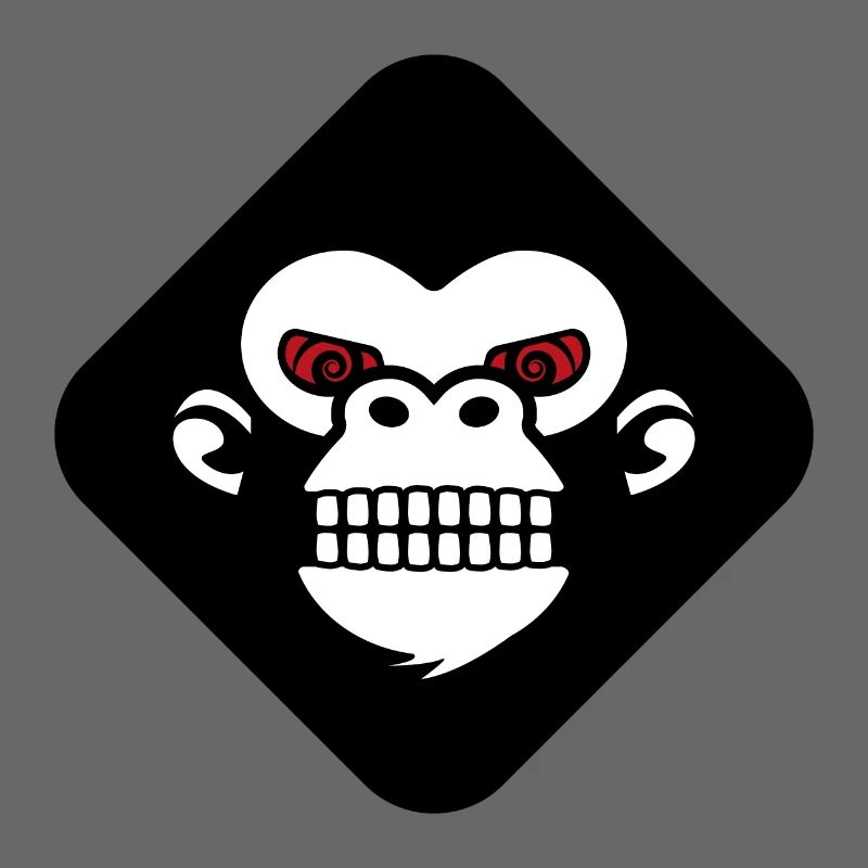 Gorilla teeth logo