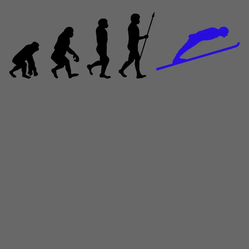 Wintersport Schifahren Skifahrer Evolution Schnee