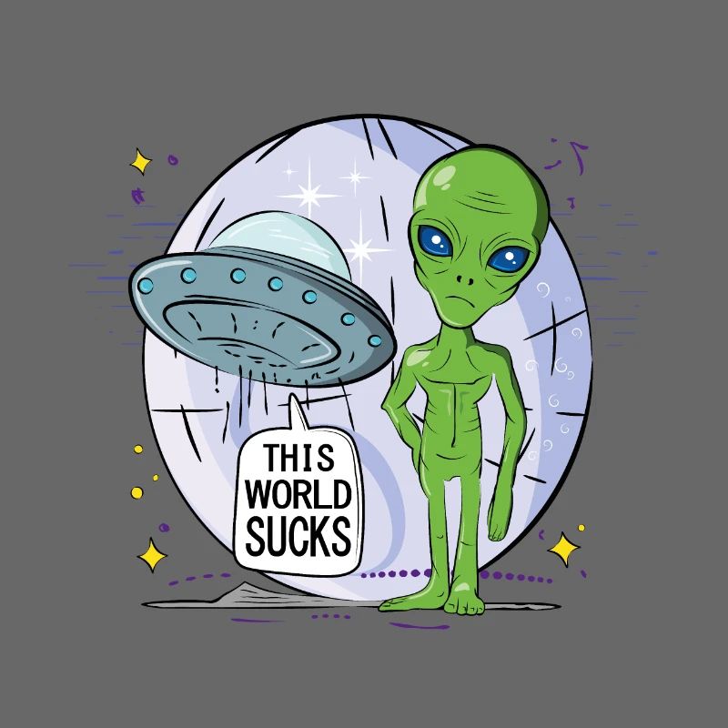 Alien's Vision: No Home Base on Earth