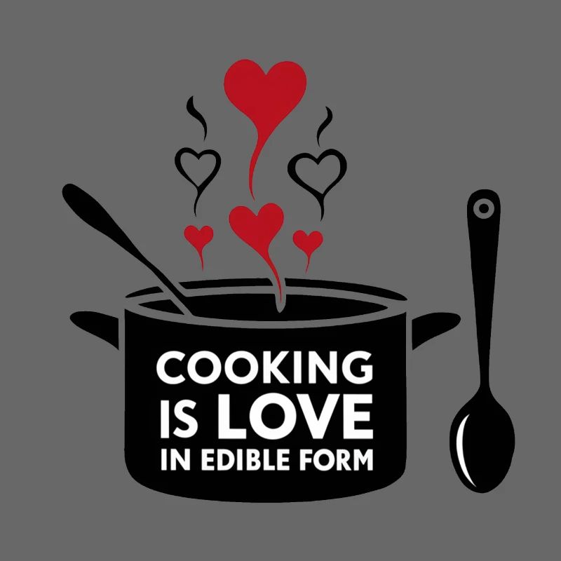 La cuisine, c’est l’amour sous forme comestible.