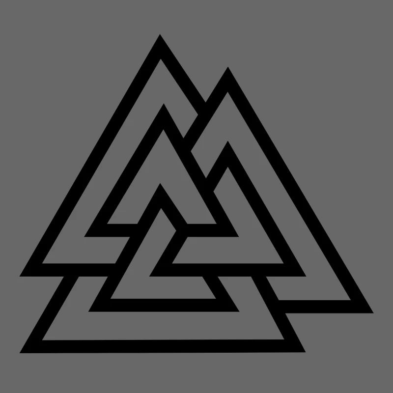 Valknut schwarz