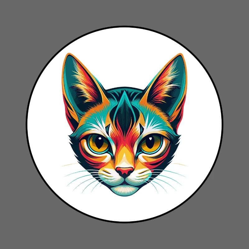 Pixie Bob Cat Breed Cartoon Kawaii Animal Pet