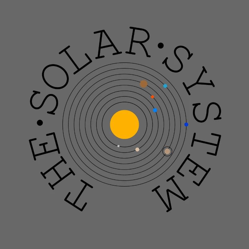 The Solar System (black)