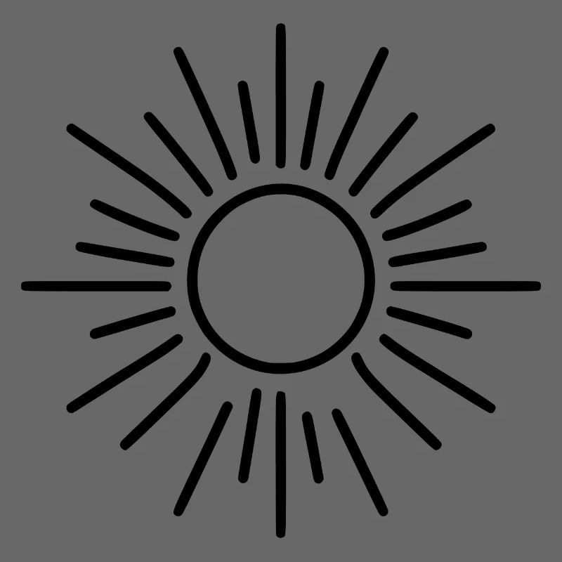 stilisierte Sonne