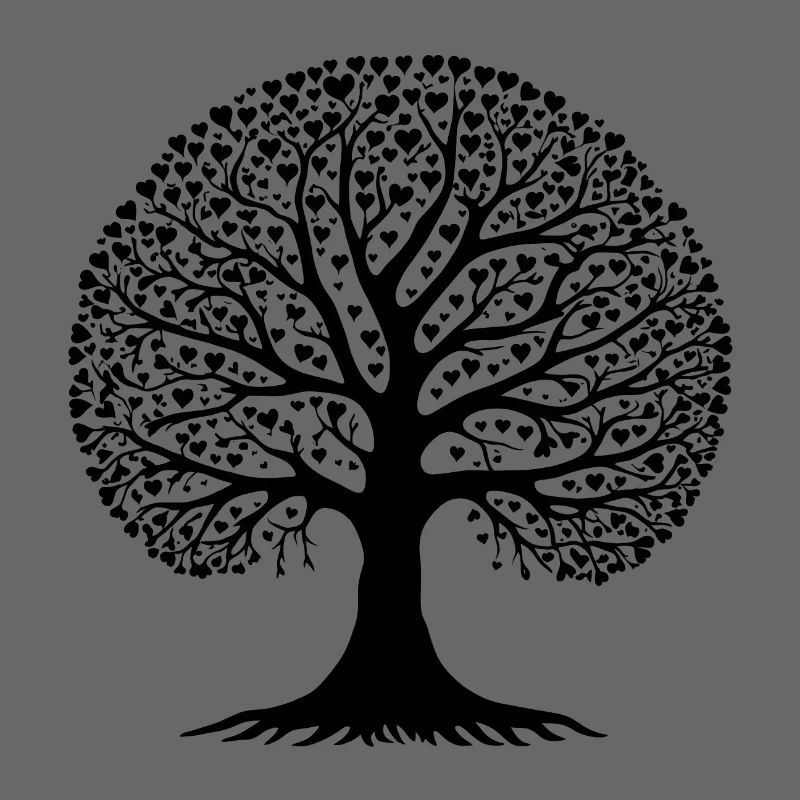 Baum der Herzen - Zeitloses Design
