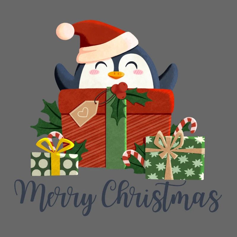 Joyeux Noël - Pingouin de Noël