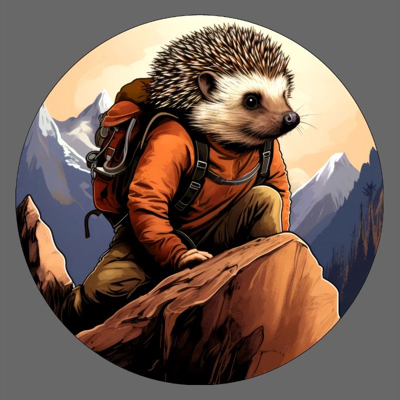Hérisson Alpiniste / Hérisson de randonnée
