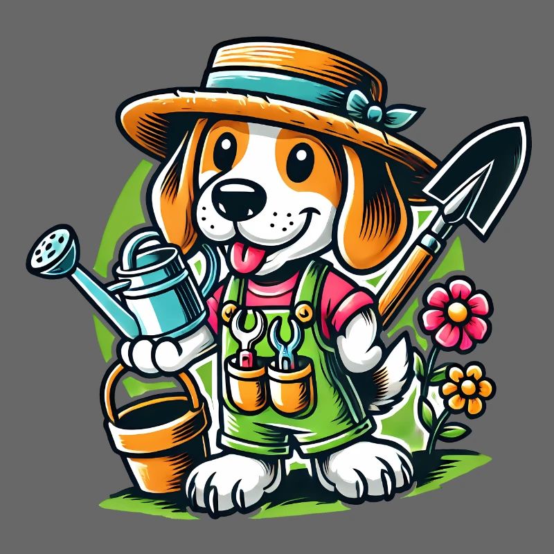 Beagle Gärtner