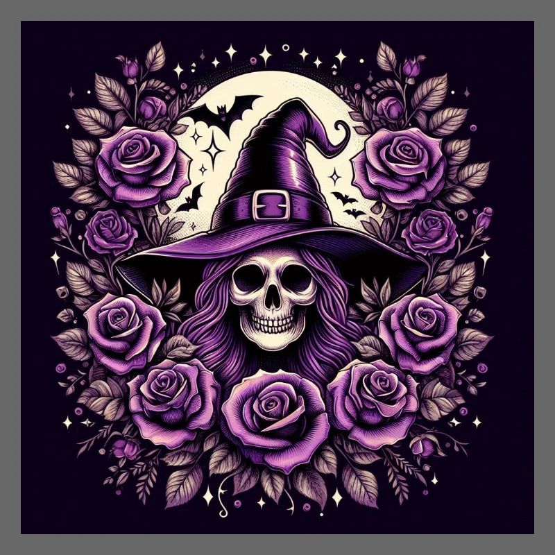 Totenkopf Hexe