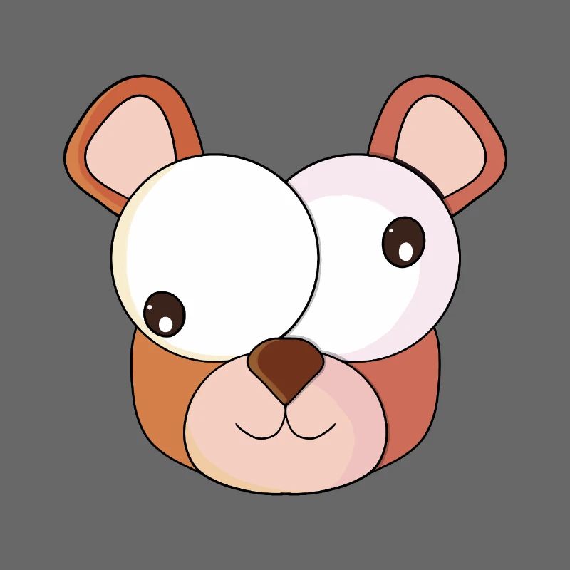 Bear with crazy eyes