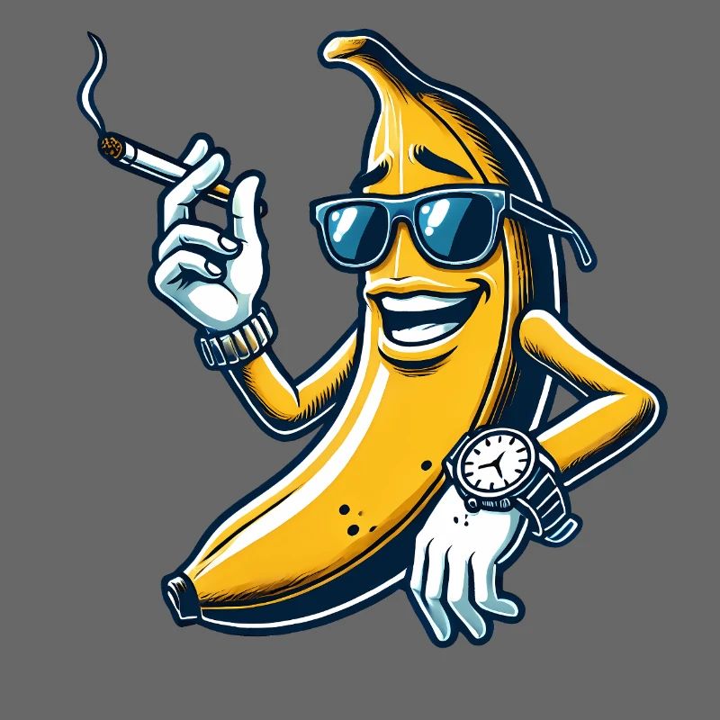 Coole Banane mit Style