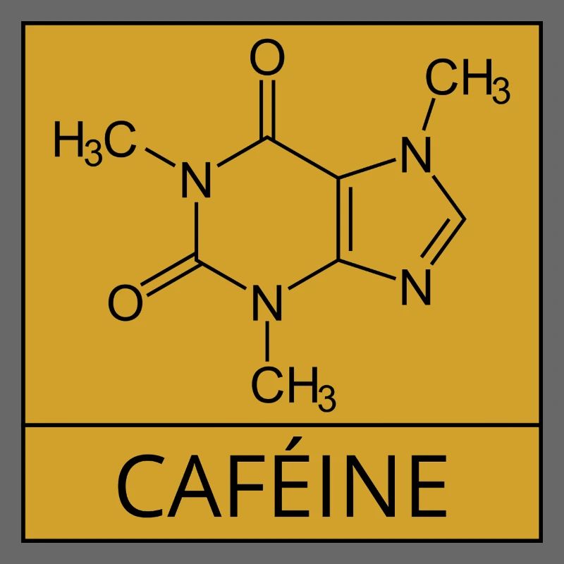 molécule de caféine