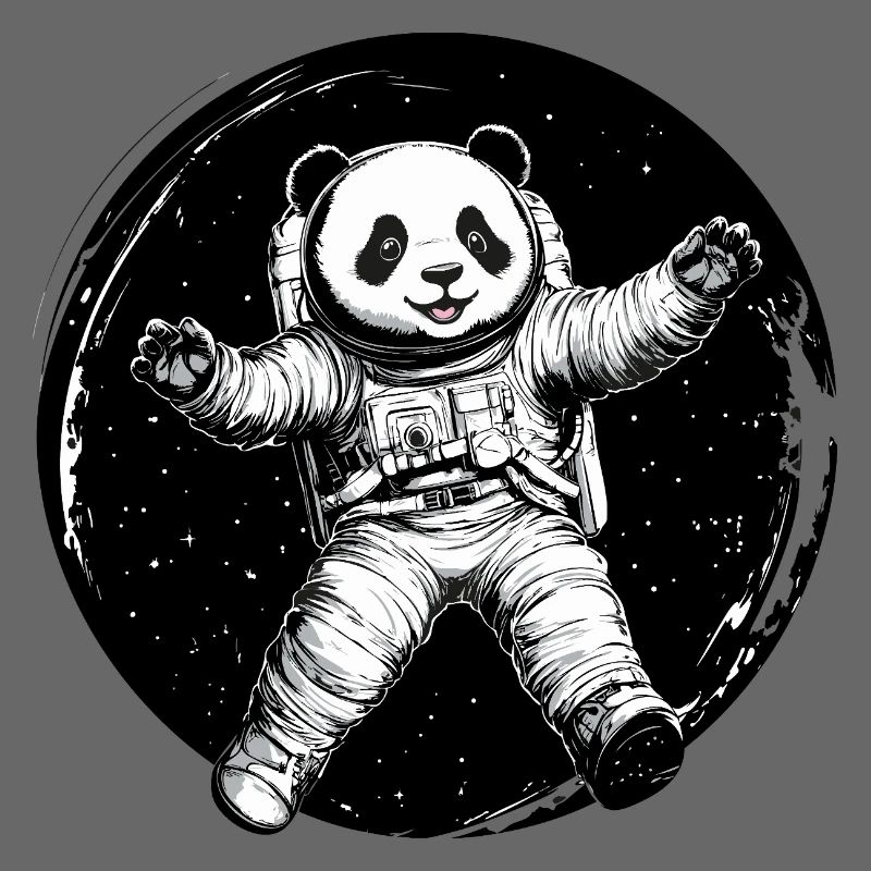 Astronaut Panda – Cute Space Explorer