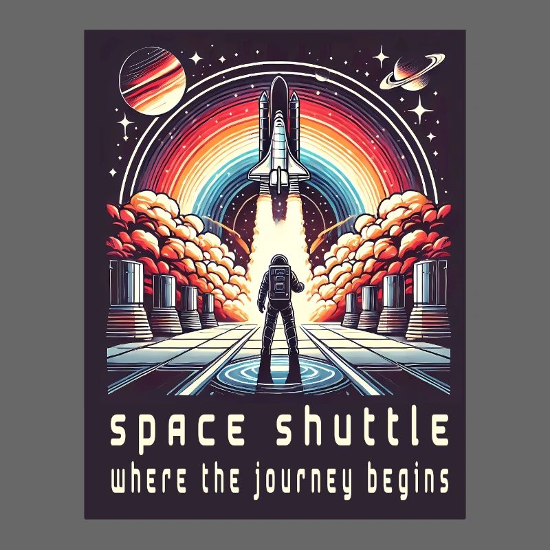 Navette spatiale - Le voyage commence
