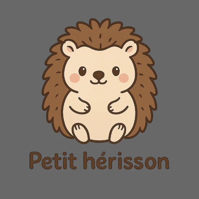 hérisson mignon "Petit hérisson"