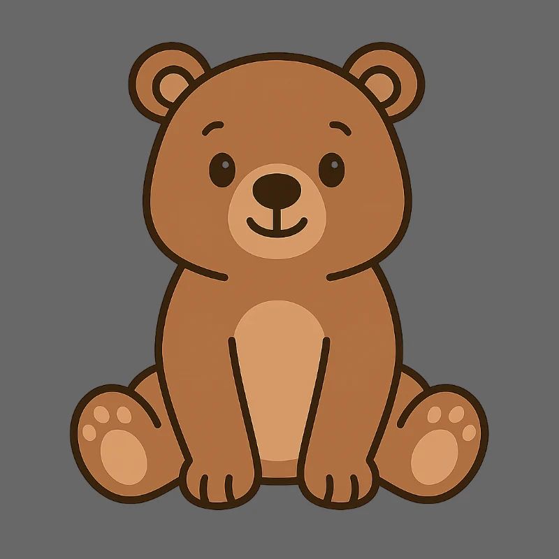 Kuschelbär Illustration