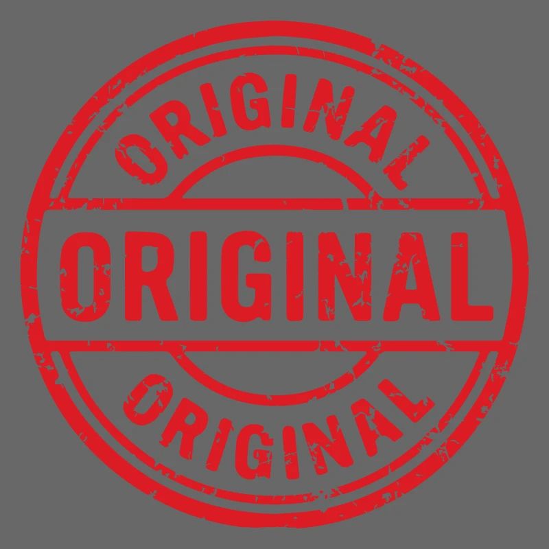 Logo original du timbre. Conception originale du tampon en caoutchouc