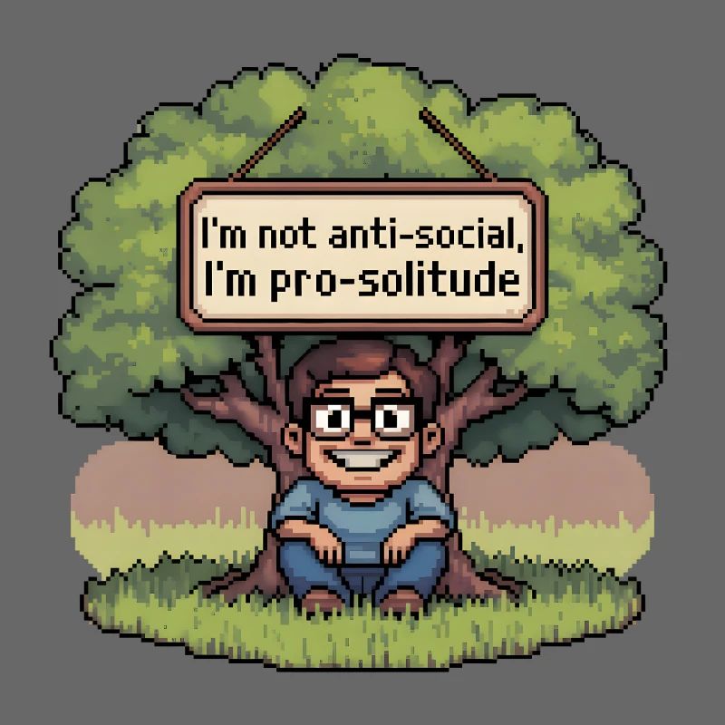 Pro Solitude Pixel Art Design
