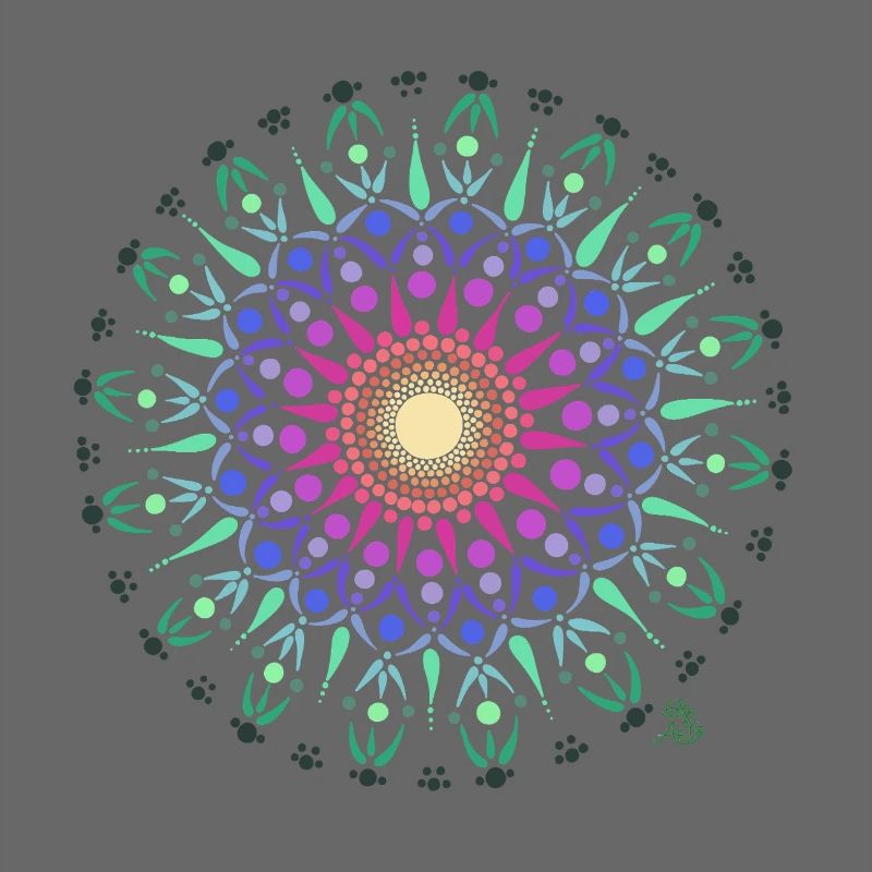 Mandala Lebensfreude