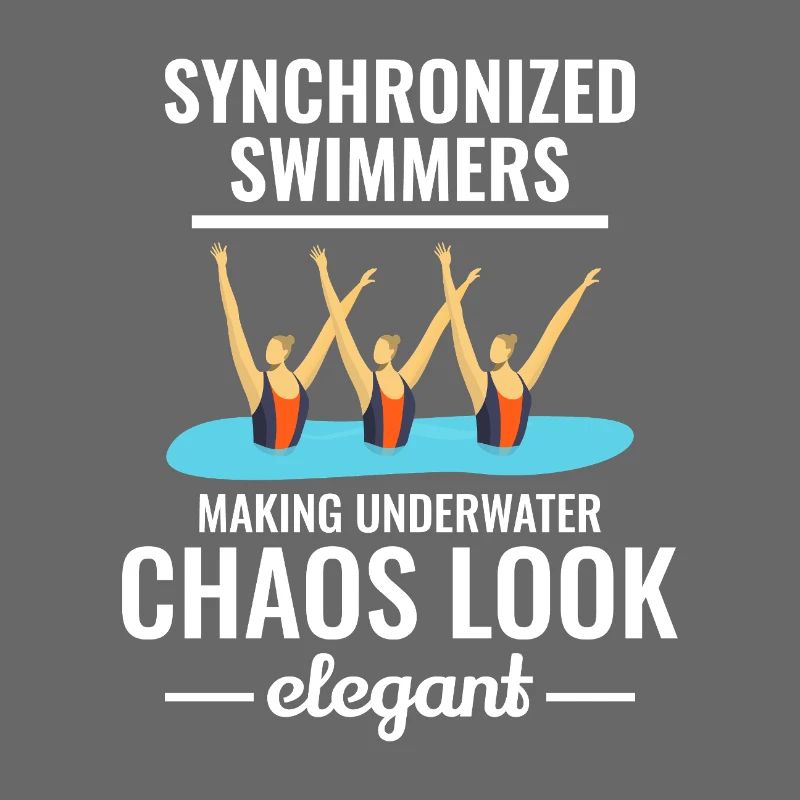 Synchronized Swimmers Underwater Chaos 