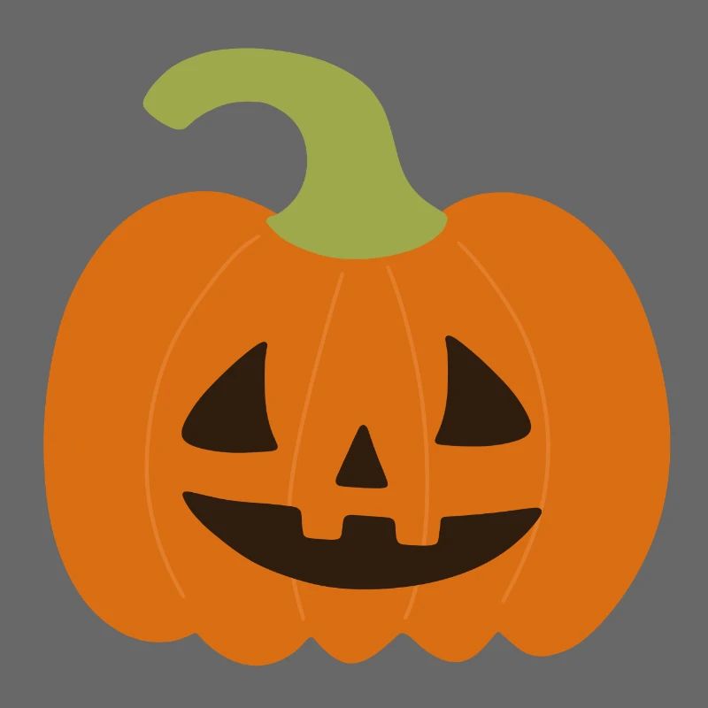 Whimsical Jack-O'-Lantern Pumpkin Design