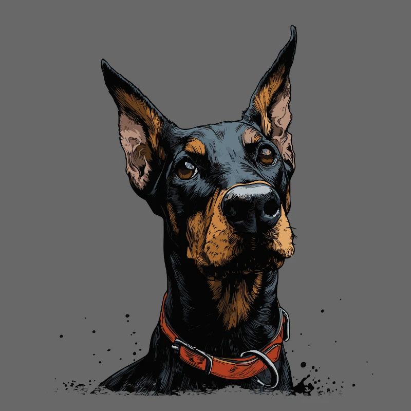 Cool Doberman