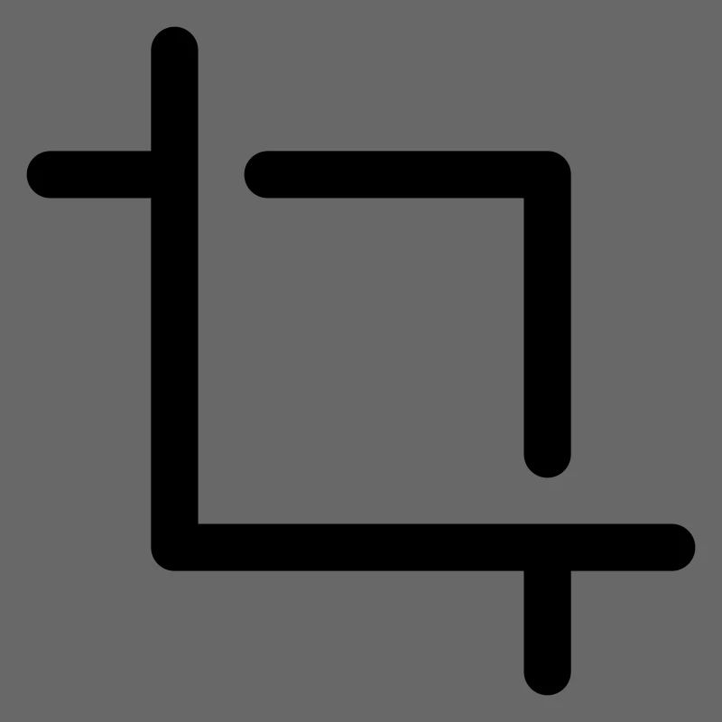 zuschneiden Icon