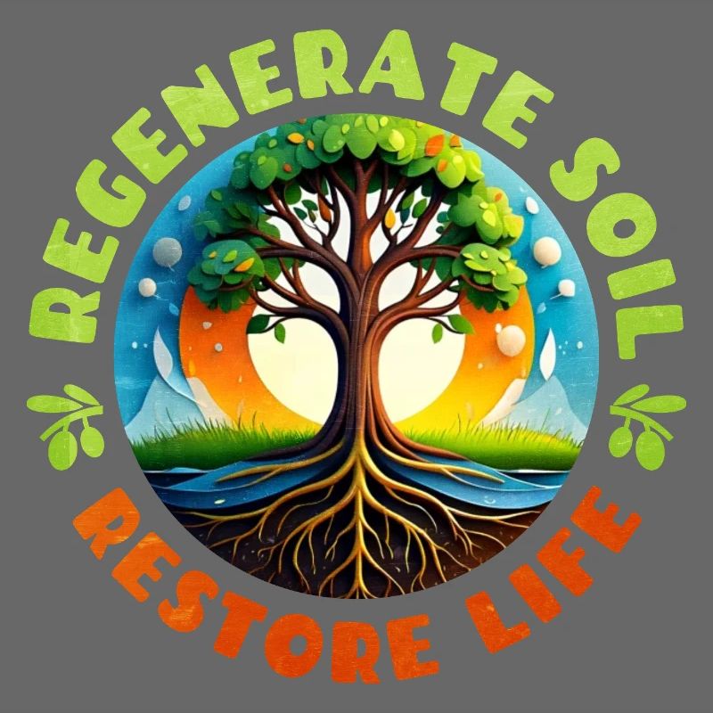 Lively tree representation for nature