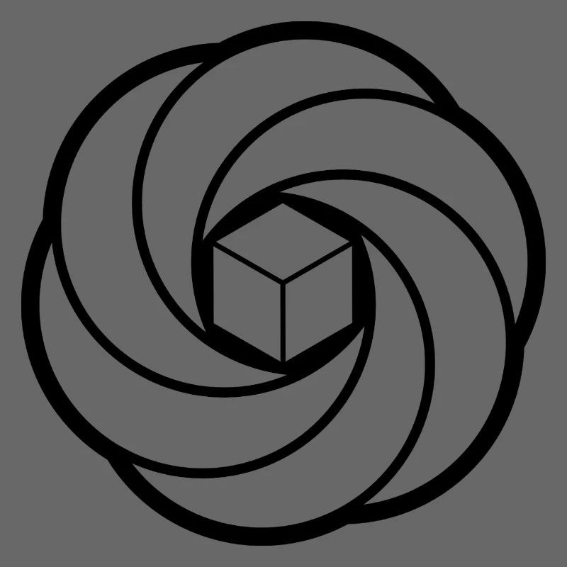 Vortex de cube cosmique