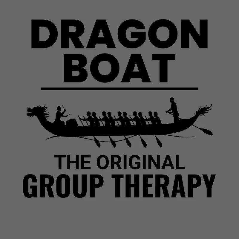 Drachenboot-Rennmannschaft