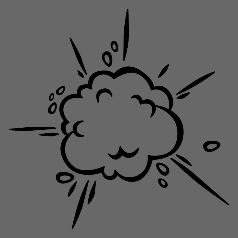 Comic Dust Cloud