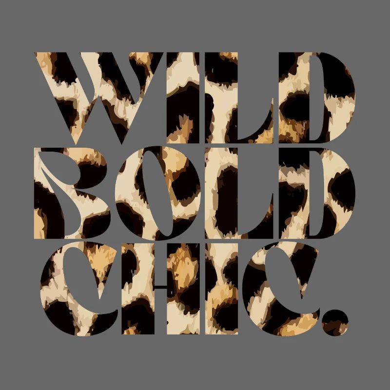 Wild Bold Chic Typografie
