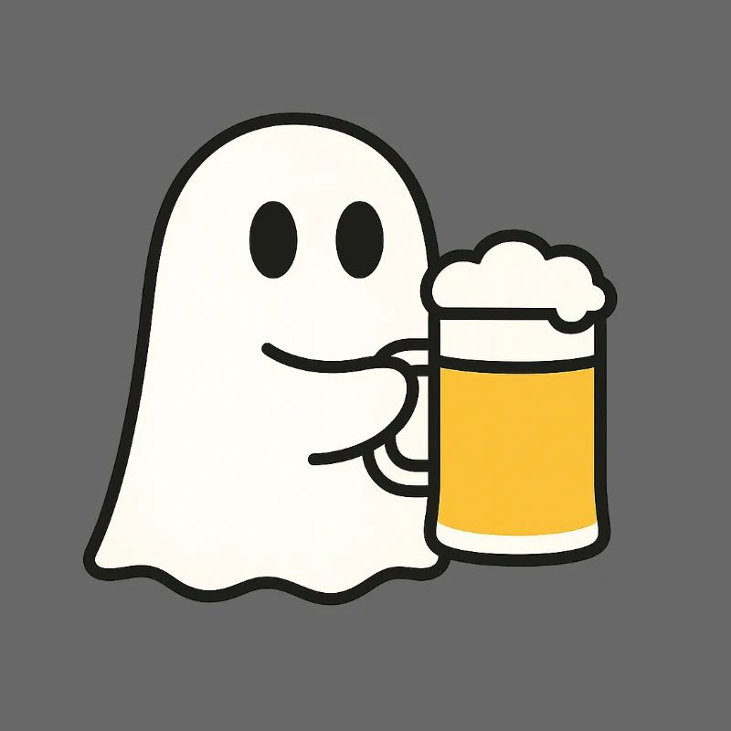 Geist mit Bierkrug