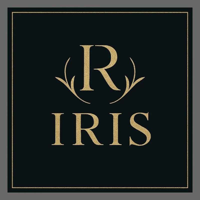 Iris Monogram Gold