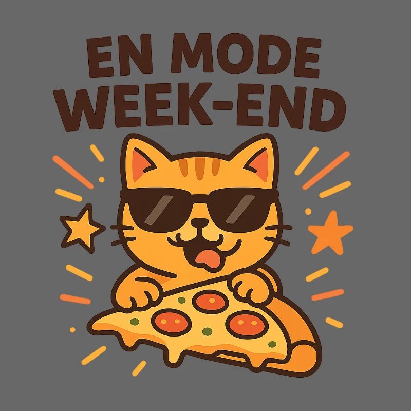 Cat Pizza Weekend