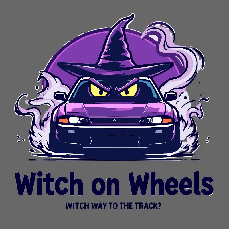 Witch on Wheels Logo
