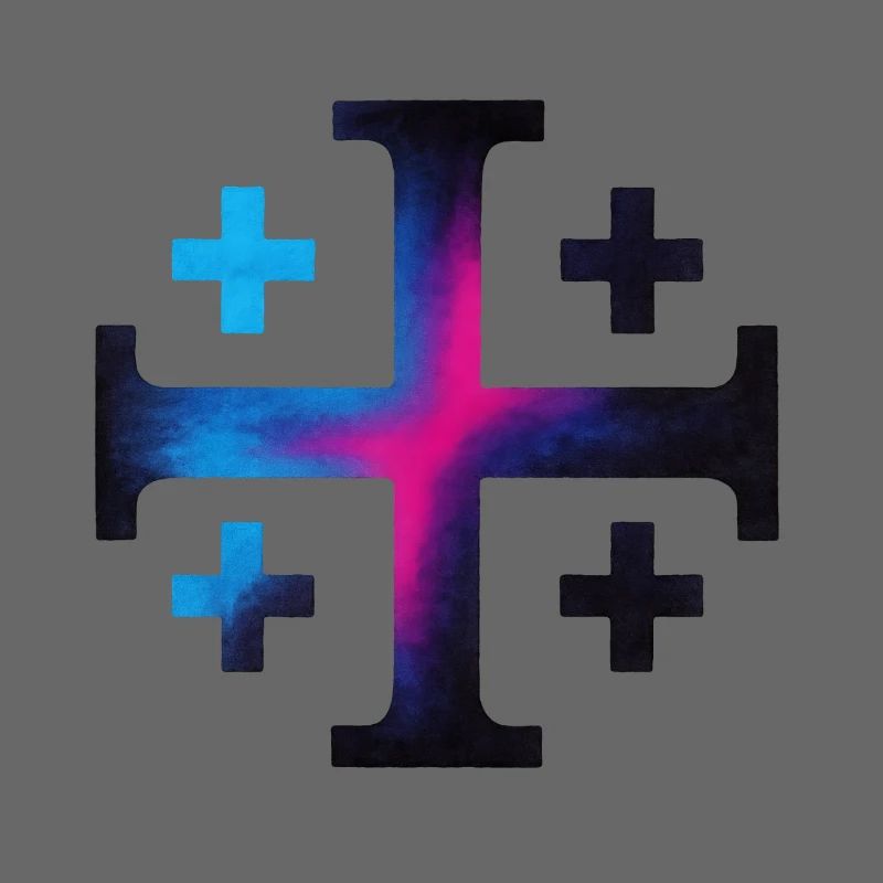 Croix du Caire (Croix de Jérusalem) – Minuit