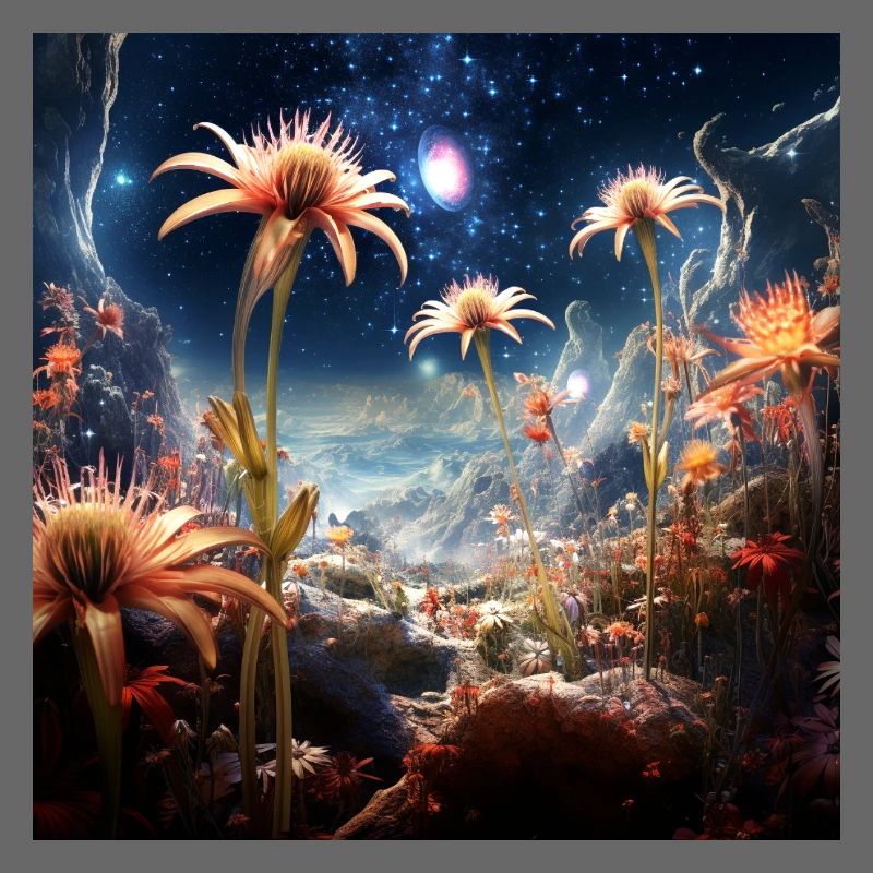 Sternenblüten Landschaft