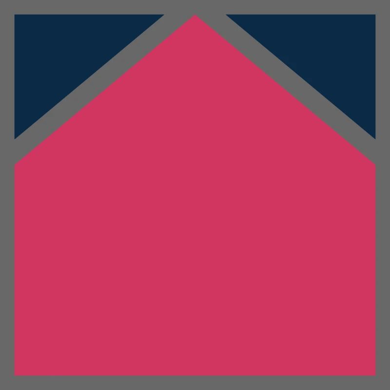 Logo Dachdecker, Maklerbüro oder Architekt