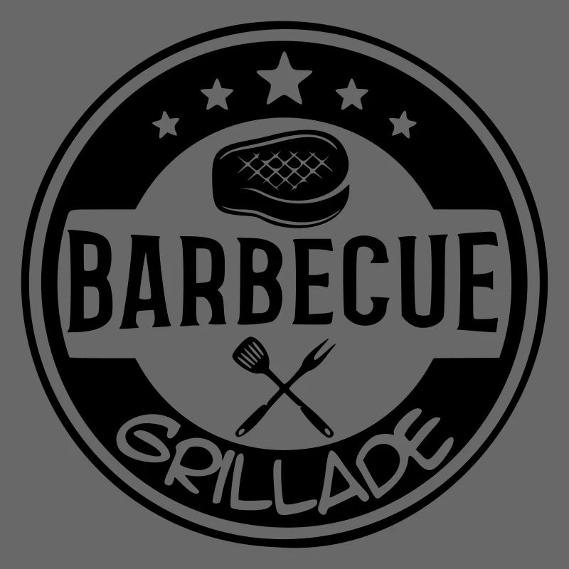 BBQ grill logo