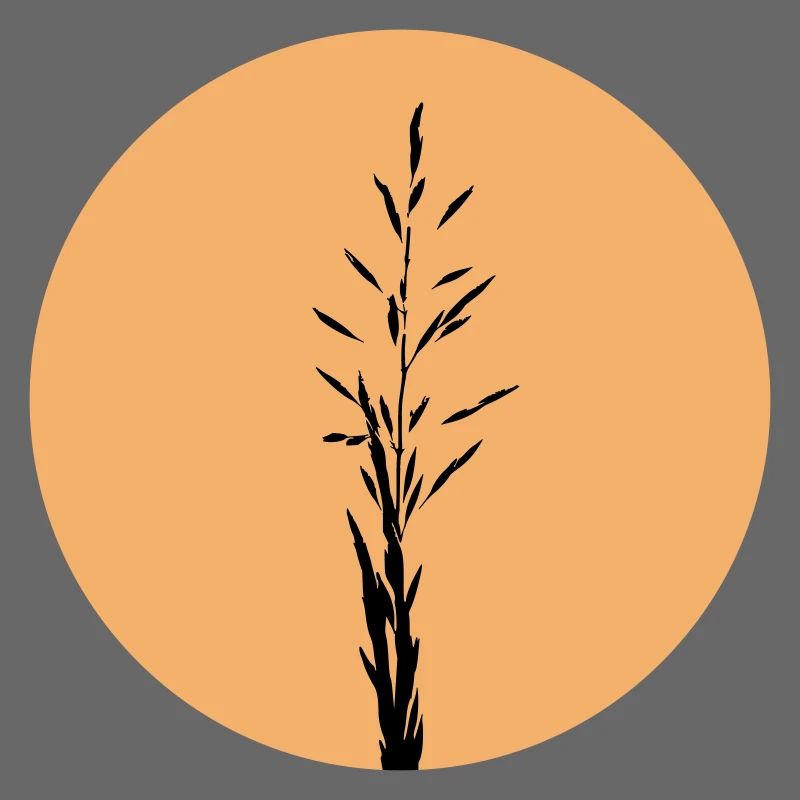  Silhouette in Sunset Circle
