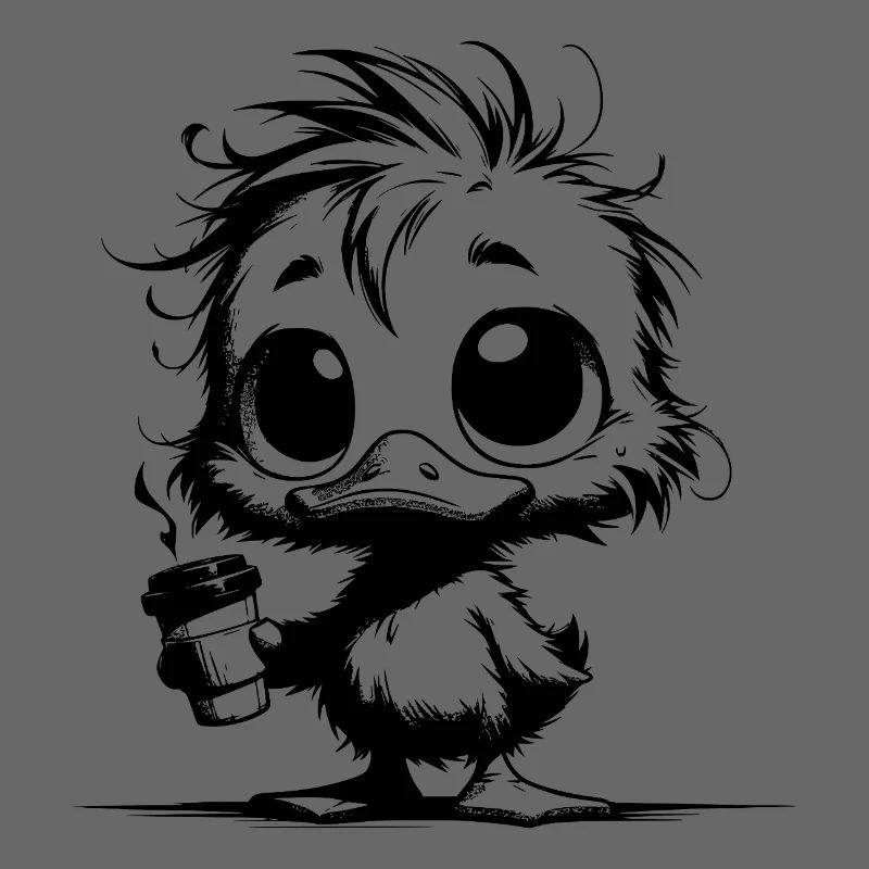 Duck in Survival Mode Caffeine Coma Mug