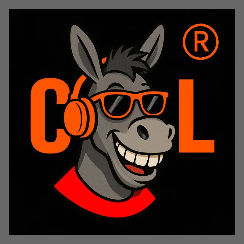 Cooles Donkey DJ Logo