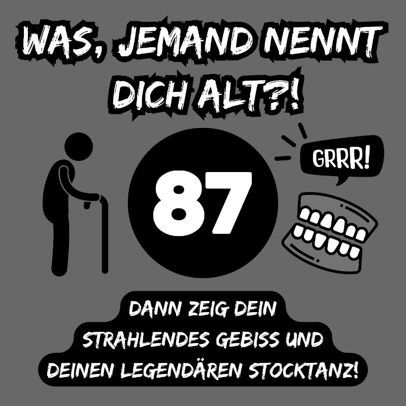 87 and legendary: Teeth out, stick dancing on!