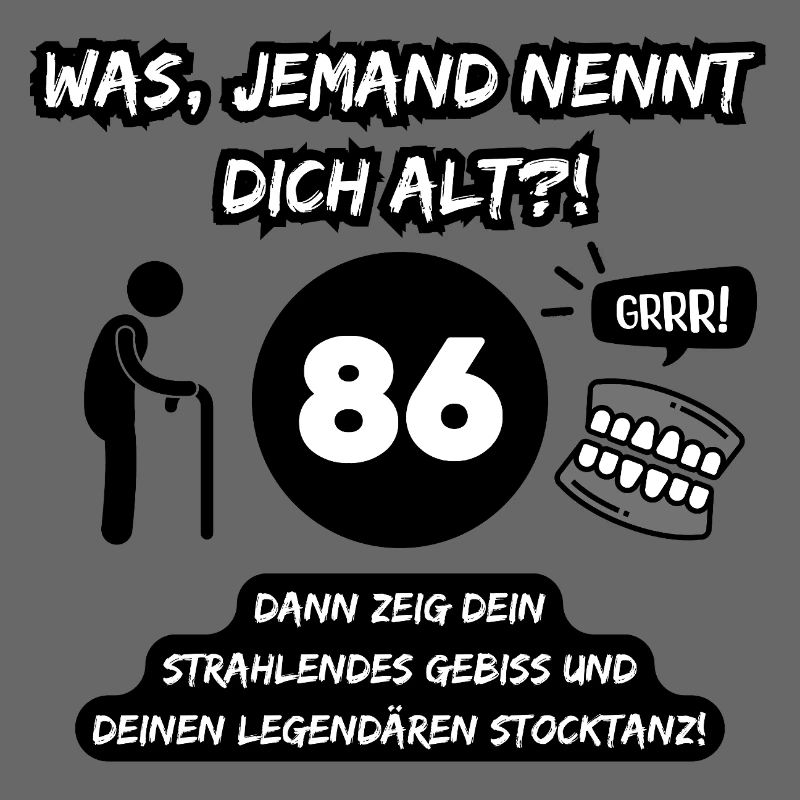 86 and legendary: Teeth out, stick dancing on!