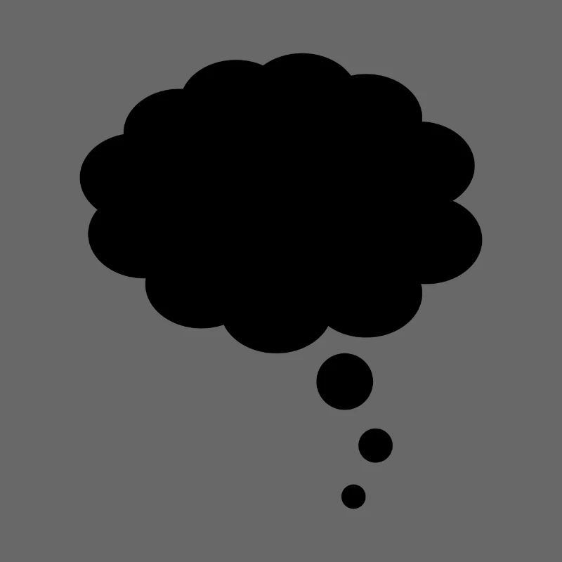 Thought bubble