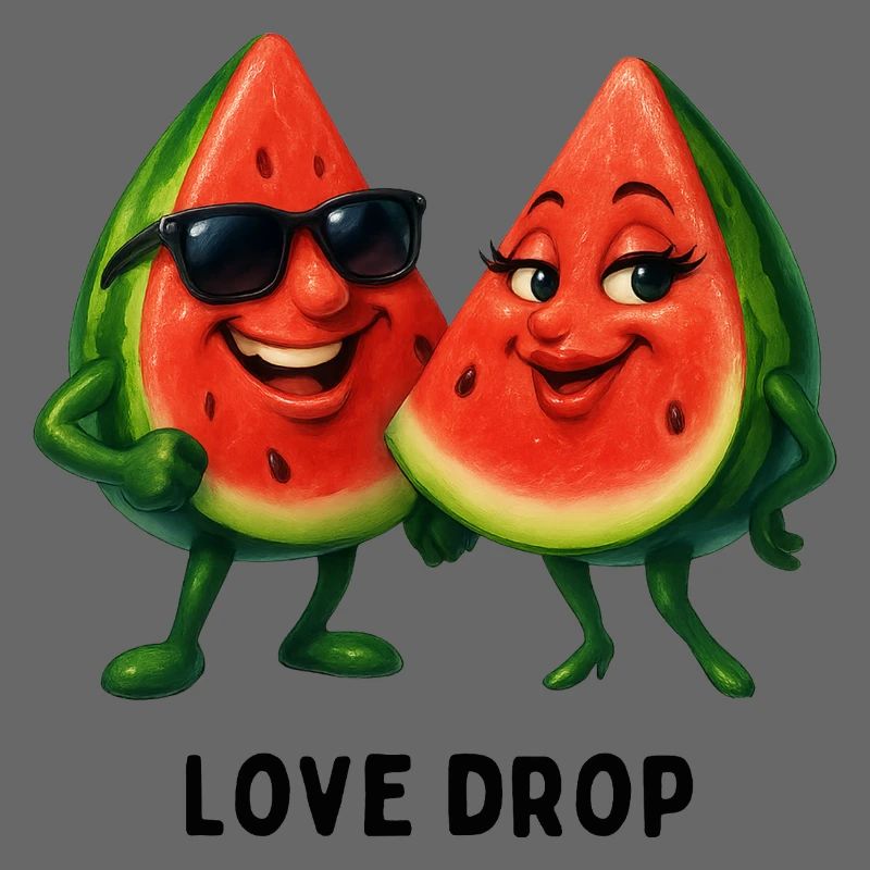 Duo pastèques Love Drop